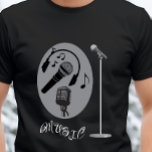 Muziek T-shirt<br><div class="desc">Laat je passie voor muziek zien met dit stijlvolle en dynamische T-shirt,  ontworpen voor zangers,  muzikanten en alle muziekliefhebbers! Met een gedurfde afbeelding van microfoons,  hoofdtelefoons en muzieknoten is dit t-shirt een eerbetoon aan de kracht van geluid en ritme.</div>