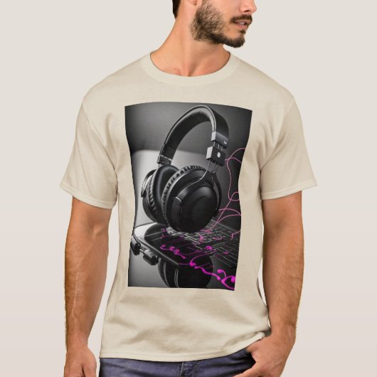 Muziek 🎵 🎵 🎶 🎶 T-shirt (Voorkant)