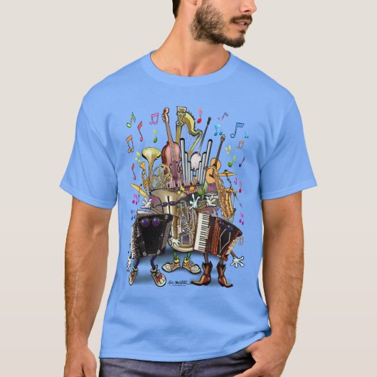 Muziek T-shirt (Voorkant)