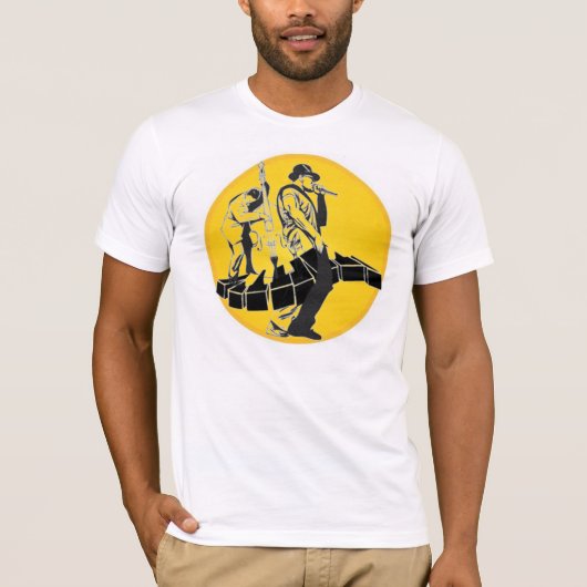 muziek t-shirt (Voorkant)