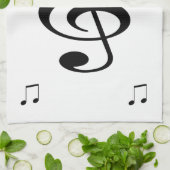 Muziek Theedoek (Gevouwen)