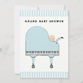Muziek Thema Baby Shower Kaart