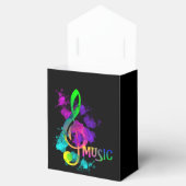 Muziek Thema Celebration Party Gepersonaliseerd Bedankdoosjes (Geopend)