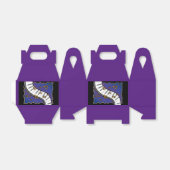 Muziek thema gunst box bedankdoosjes (Uitgevouwen)