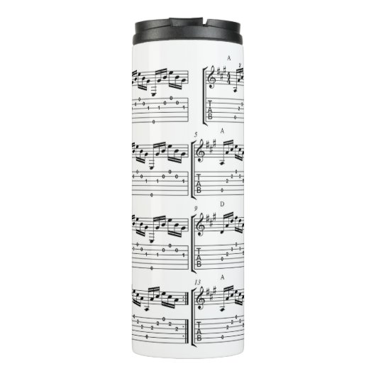 Muziek Thermosbeker (Achterkant)