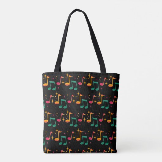 Muziek Tote Bag (Achterkant)