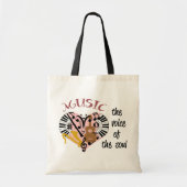 Muziek Tote Bag (Voorkant)