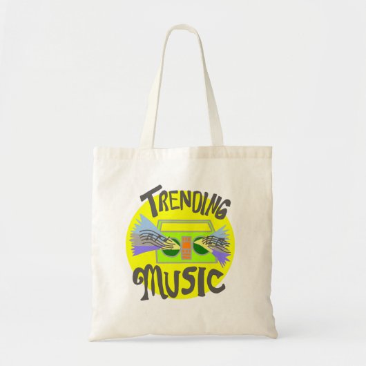 Muziek, Tote Bag (Voorkant)