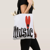 Muziek Tote Bag (Dichtbij)