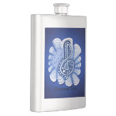 Muziek Treble Clef Blue Flacon (Rechts)
