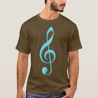 Muziek Treble Clef Piano Guitar T-shirt