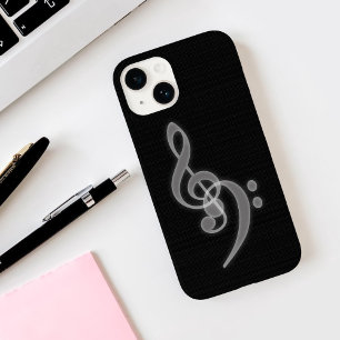 Muziek - Treble en Bass Clef iPhone 14 Hoesje