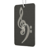 Muziek - Treble en Bass Clef Luchtverfrisser (Links)