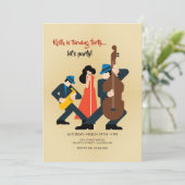 Muziek Trio Kaart (Staand voorkant)