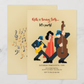 Muziek Trio Kaart (Voorkant / Achterkant)