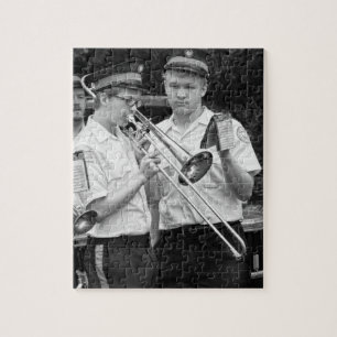 Muziek - Trombone - Een helpende hand Legpuzzel