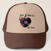 Muziek trucker pet (Voorkant)
