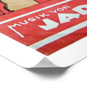 muziek - Tutankhamen Shimmy Print (Hoek)