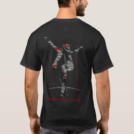 Muziek Typografie Kunst | Modern Muziek Liefhebber T-shirt