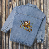 Muziek Uil Denim Jacket