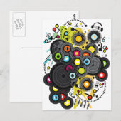 Muziek uit de 20e eeuw briefkaart (Voorkant / Achterkant)
