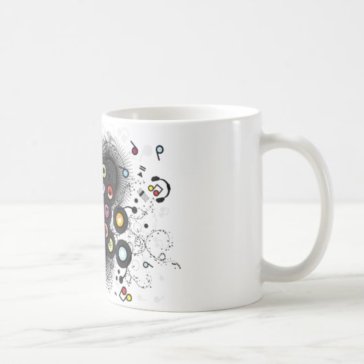 Muziek uit de 20e eeuw koffiemok (Rechts)