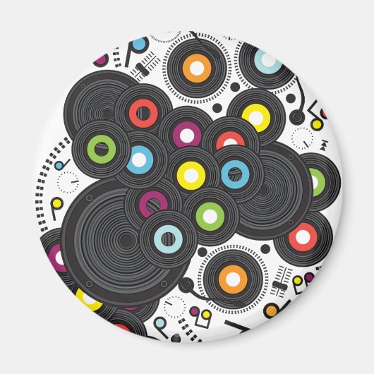 Muziek uit de 20e eeuw magneet (Voorkant)