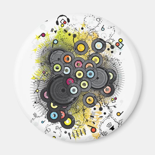 Muziek uit de 20e eeuw magneet (Voorkant)