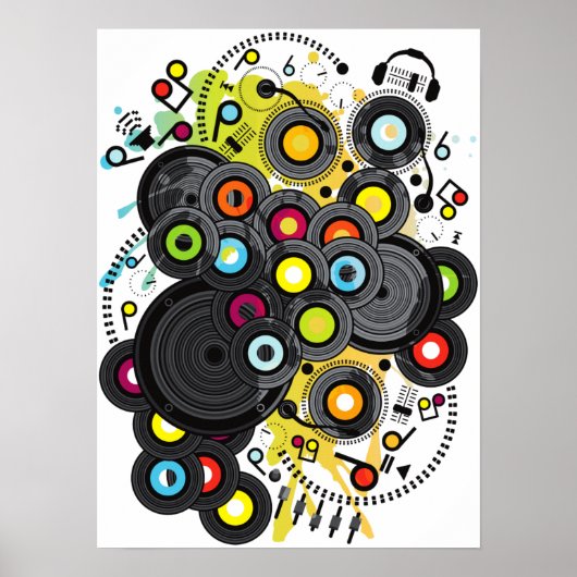 Muziek uit de 20e eeuw poster (Voorkant)