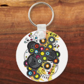 Muziek uit de 20e eeuw sleutelhanger (Voorkant)