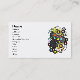 Muziek uit de 20e eeuw visitekaartje