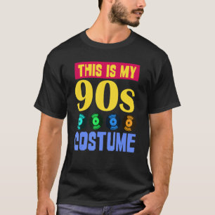 Muziek uit de jaren '90 Dit is mijn 90-kostuum Nin T-shirt