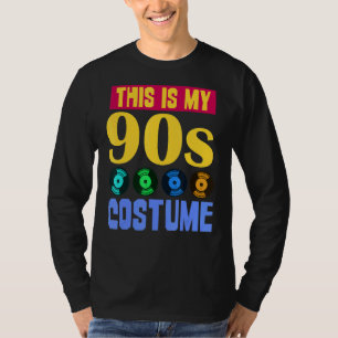 Muziek uit de jaren '90 Dit is mijn 90-kostuum Nin T-shirt