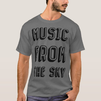 Muziek uit de lucht t-shirt