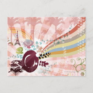Muziek uit Gramophone Briefkaart