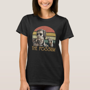 Muziek uit het land 70s 80s 90s Kunst de Possum T-shirt