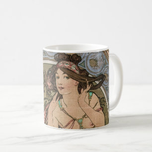 Muziek uit Les Arts, Alphonse Mucha Koffiemok