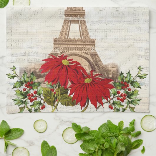  Muziek uit Parijs, keukenhanddoek (Gevouwen)