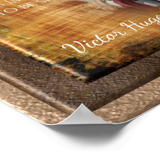 Muziek Uitdrukking - Victor Hugo Quote - Kunstprin Poster (Hoek)