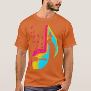 Muziek Ukulele Speler T-shirt
