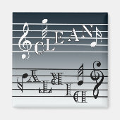 Muziek Vaatwasser Indicator Magneet (Voorkant)