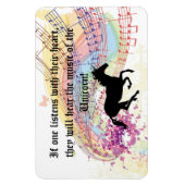 Muziek van de eenhoorn magneet (Verticaal)