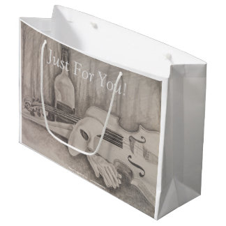 "Muziek van de nacht" door T.S. Tire Gift Bag Groot Cadeauzakje