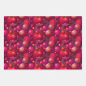 Muziek van de Sferen Gift Wrap, Rood Inpakpapier Vel (Voorkant 2)