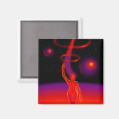 Muziek van de sferen magneet (Voorkant / Achterkant)