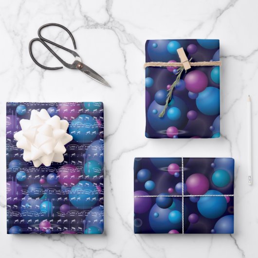 Muziek van de Spheres Gift Wrap Inpakpapier Vel (Voorkant)
