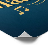 Muziek van de ziel: "Mijn stem telt" Poster (Hoek)