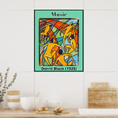 Muziek van Dorrit Black (1928) Poster (Keuken)