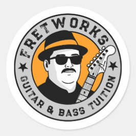 Muziek van Harry Ronde Sticker