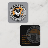 Muziek van Harry Vierkante Visitekaartje (Voorkant / Achterkant)